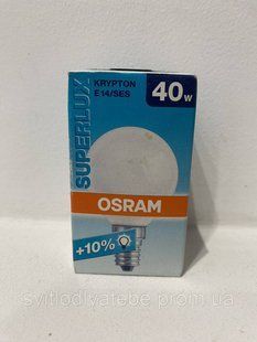 Krypton e14 40 w osram лампа розжарювання 1123327473785 фото