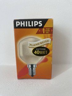 Philips p45 soft e14 лампа розжарювання 676677 фото