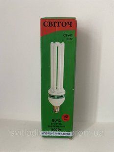 Світоч 65 w cfl e27 лампа економна енергозберігаюча 8528009893 фото