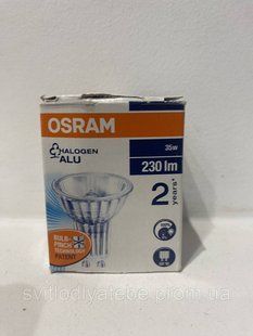 Лампа галогенна OSRAM 64820 FL 35W 230V GU10 Alum 4050300727165 фото