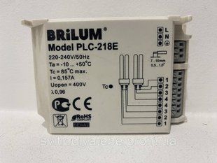 Епра BRILUM &nbsp;PLC-218E для люминесцентных ламп 16839004900 фото