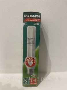 Cfl sylvania professional 20 w e27 лампа люмінесцентна економна 334425666978 фото
