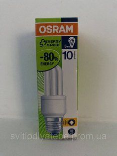 Osram 5 w e27 лампа економна 56635545621 фото