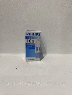 Лампа галогена PHILIPS 13284 12 V 10 W G4 4000h капсульна 8711500412980 фото