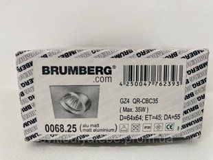 Brumberg gz4 qr-cbc35 світильник mr11 вбудований 6669994589 фото