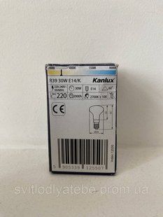 Kanlux r39 30 w e14 лампа рефлекторна лава 2180079656 фото