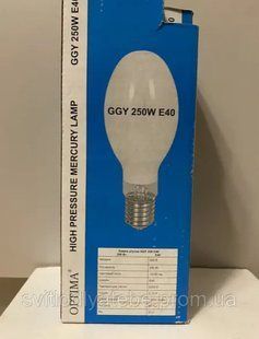 Лампа ртутная GGY-250 Е40 Optima 453568859988 фото
